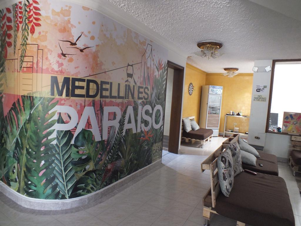 Hostal Casa Paraiso Medellín Kültér fotó